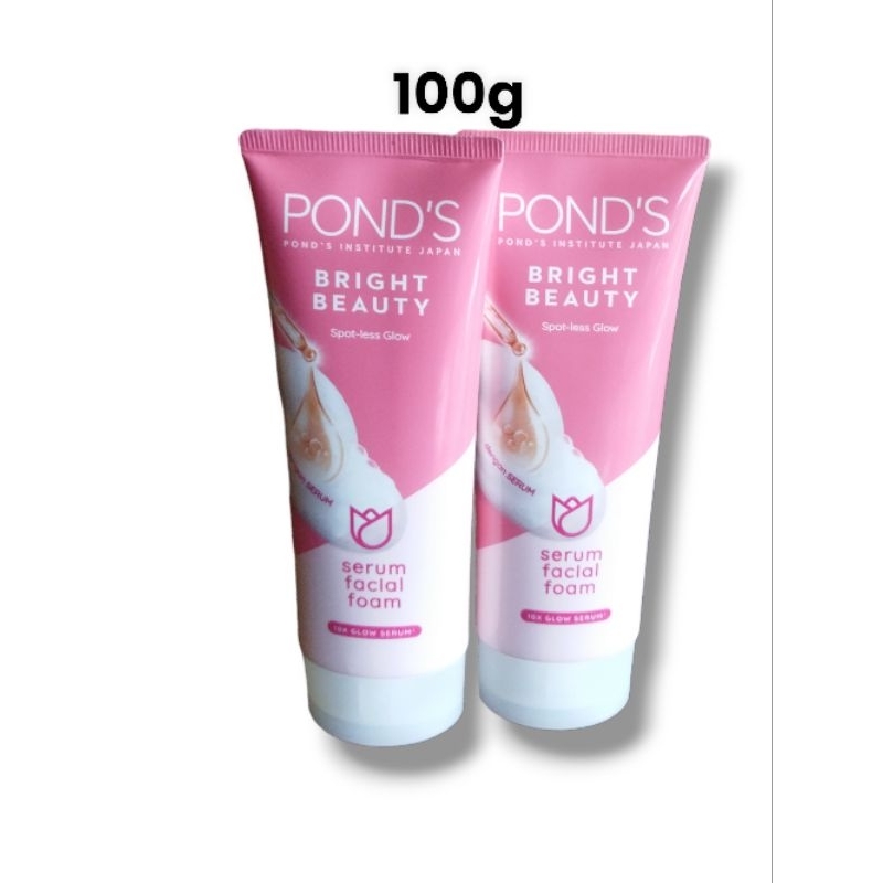 Jual Ponds Bright Beauty Serum Facial Foam 100ml /sabun Muka Pond's ...