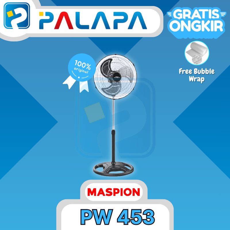 Jual Stand Fan Maspion Pw 453 2in1 Stand Fan And Wall Fankipas Angin Berdiri Dan Kipas Angin 2520