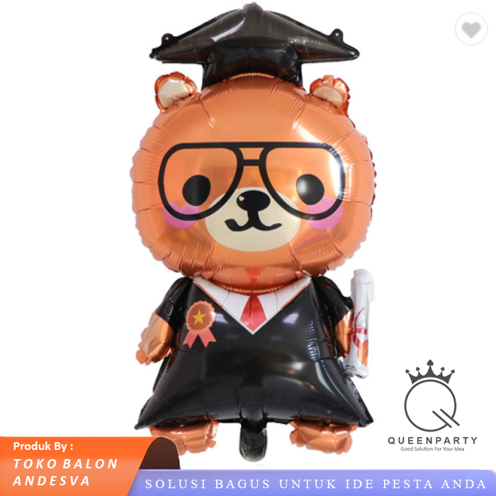 Jual Balon Foil Graduation Jumbo / Balon Wisuda Jumbo / Balon dekorasi