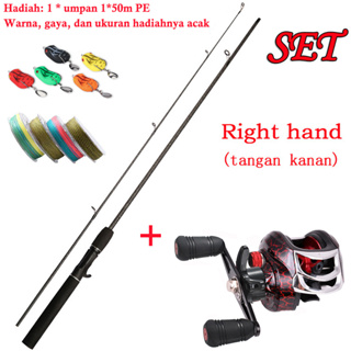 Cheap Sougayilang 1.6m Telescopic Fishing Rod Pole with 5BB Metal