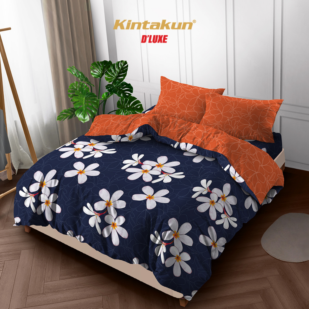 Jual Kintakun Bedcover Set Fitted 160 Queen Dluxe Microfiber Tinggi 20 ...