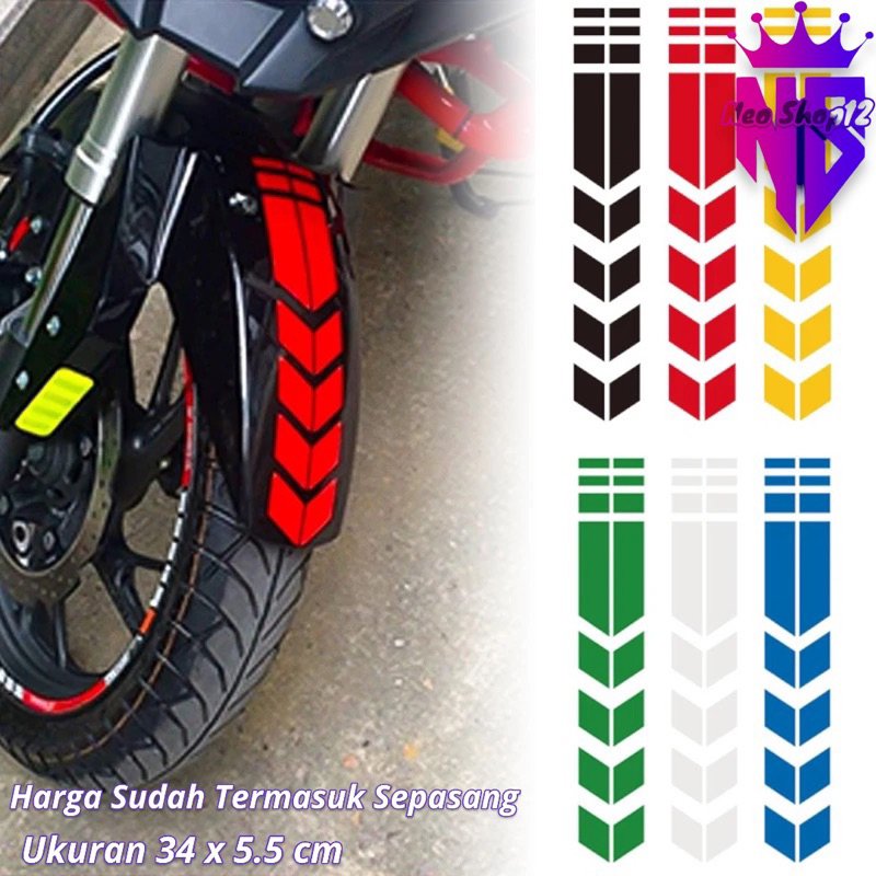 Jual Stiker Panah Spabor Motor Universal | Shopee Indonesia