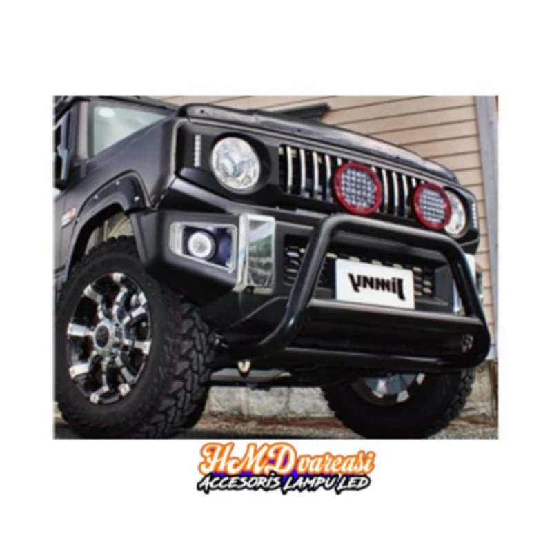 Jual TANDUK BEMPER DEPAN SUZUKI JIMNY JB74 2019-2023 WARNA HITAM DOFF