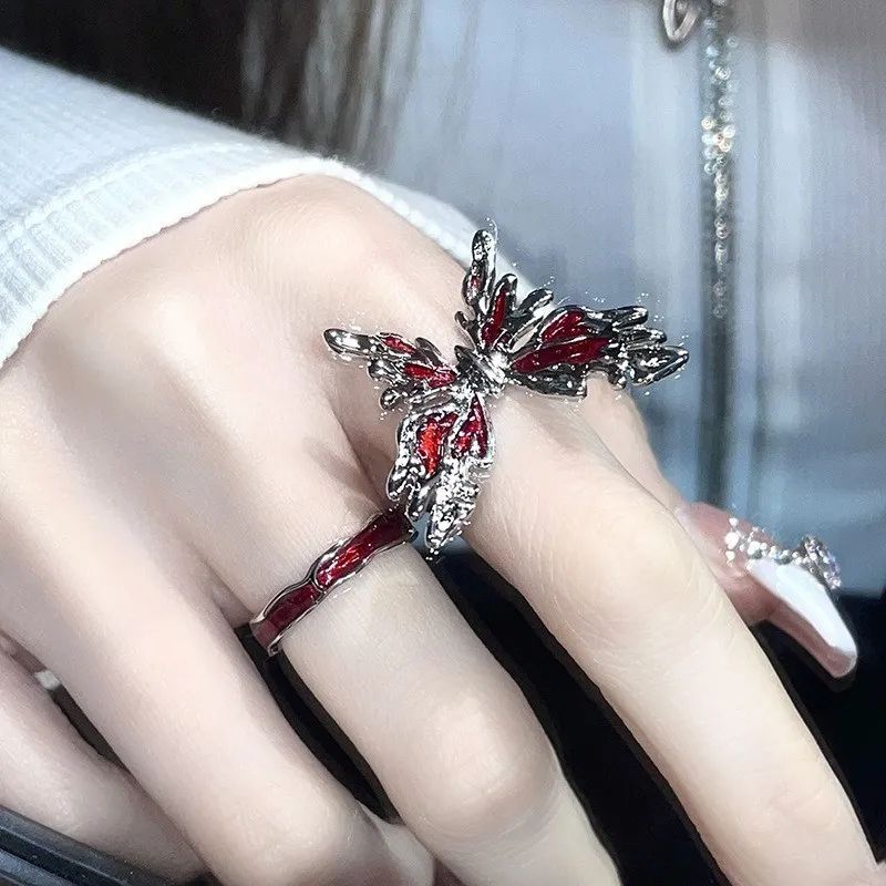 Jual Genshin Impact Signora Fatui Harbringer Butterfly Rings | Shopee ...