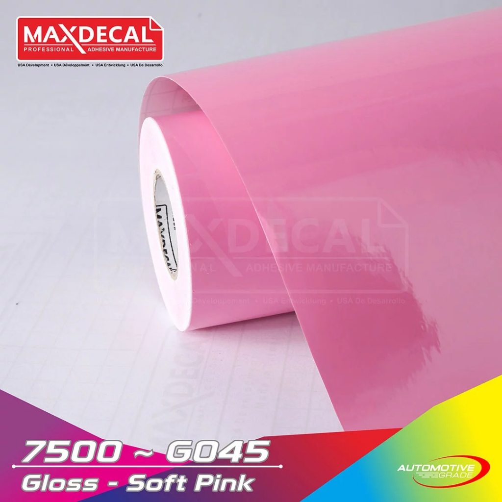 Jual Sticker Stiker Skotlet Maxdecal Max Decal Soft pink Gloss 7500 ...