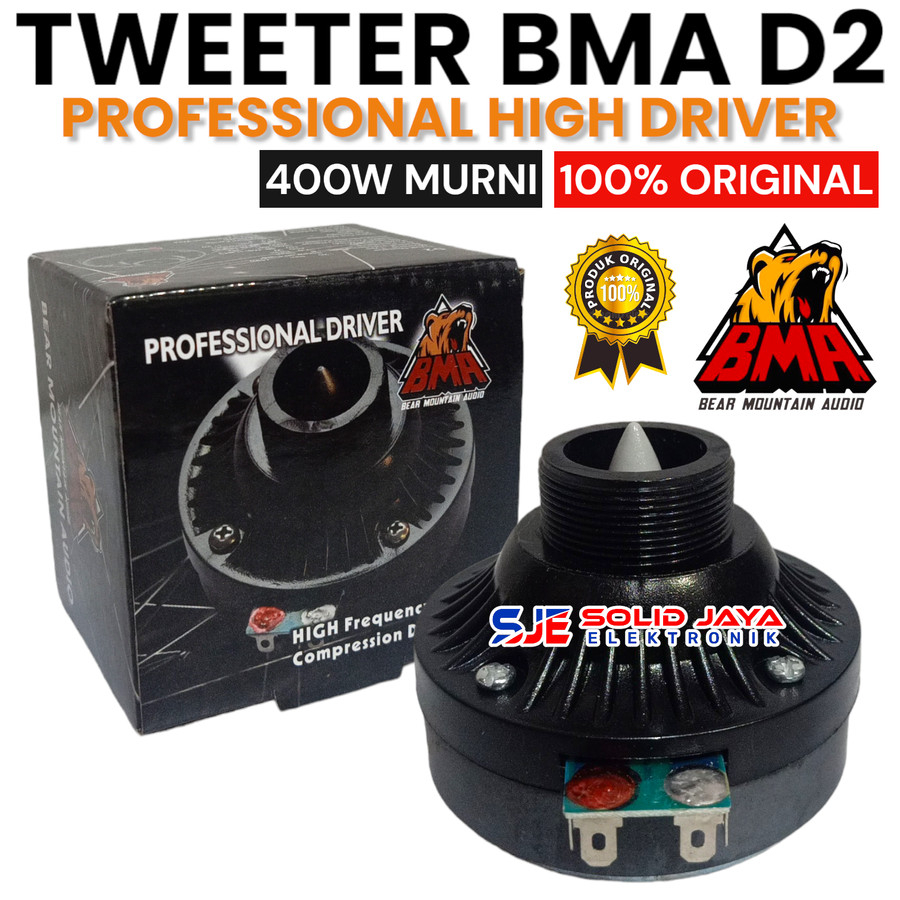 Jual PROFESIONAL DRIVER TWEETER BMA D2 400W TWITER TWITTER TWETER AUDIO ...