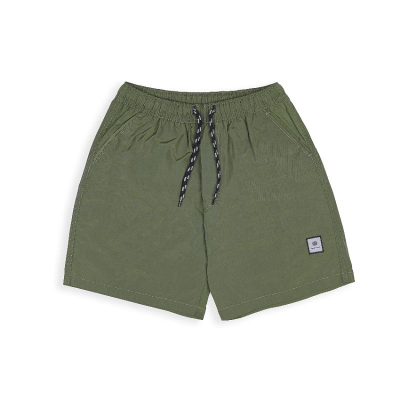 Jual Easternwood Board Short Hijau olive Celana Pria Short Unisex