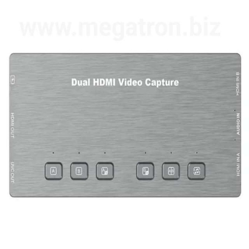 Jual 2 Channel HDMI Video Capture - 2x1 Live Streaming video switcher ...