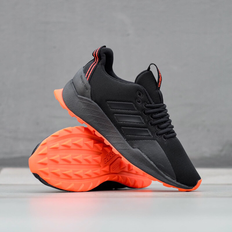 Jual Double.Eight RUNNING Shoes ADIDAS QUESTAR TRAIL Black Black