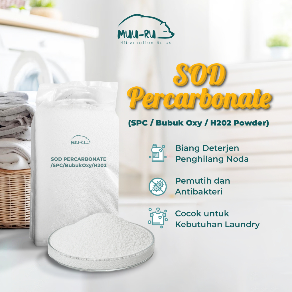 Jual Sodium Percarbonate Pembersih Pakaian Noda Sulit Shopee Indonesia