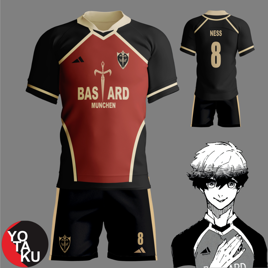 Jual Jersey Anime Cosplay Blue Lock Alexis Ness Bastard Munchen Full