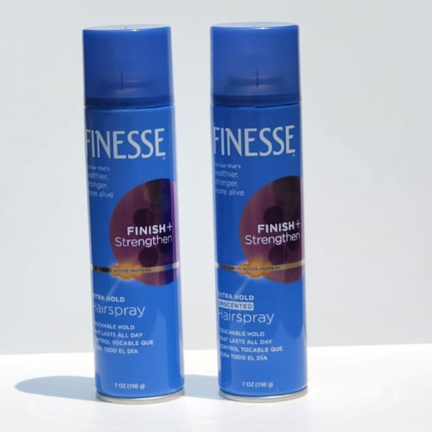 Jual Finesse Finish + Strengthen Aerosol Hairspray - EXTRA HOLD (198g ...