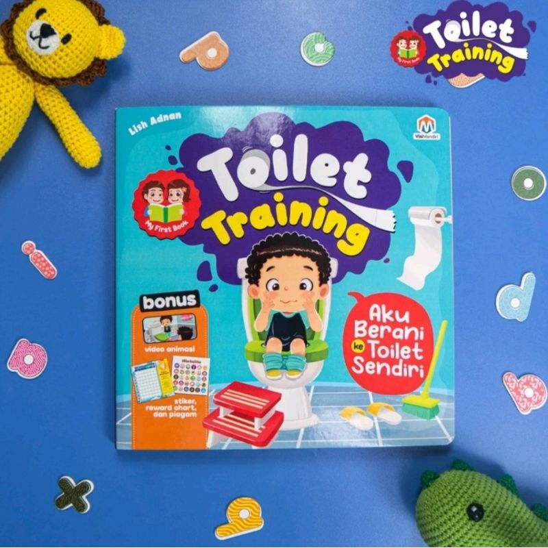 Jual ZIYADBOOKS BOARD BOOK TOILET TRAINING AKU BERANI KE TOILET