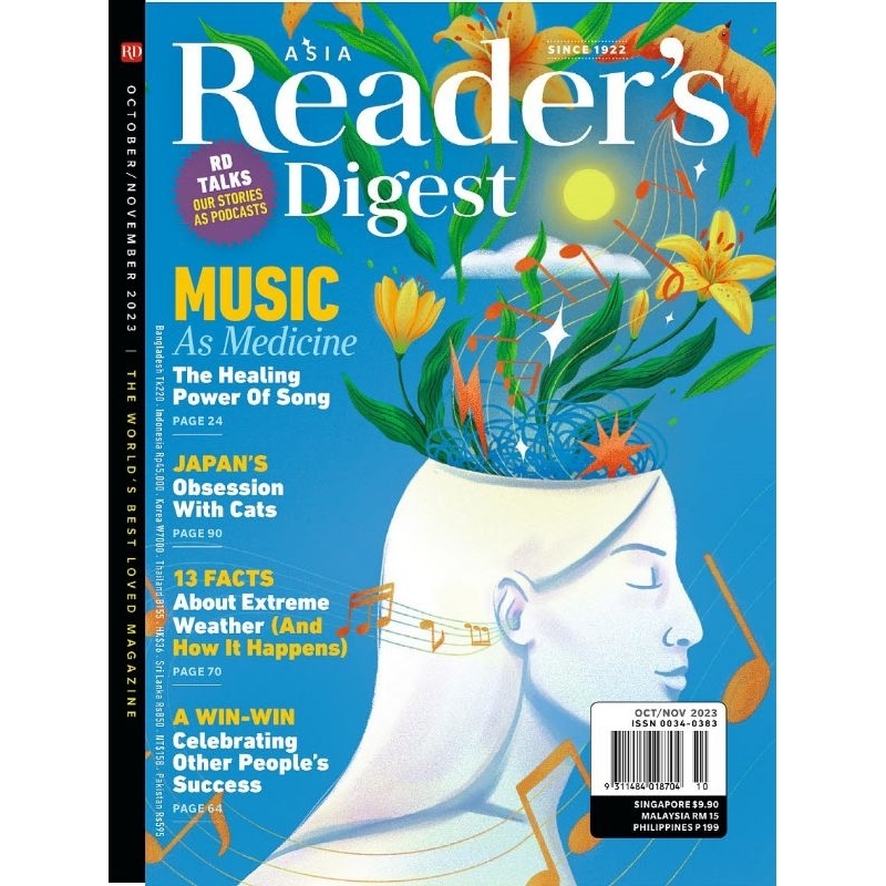Jual Reader's Digest Magazine Oct/Nov 2023 (Reader Digest Okt/Nov