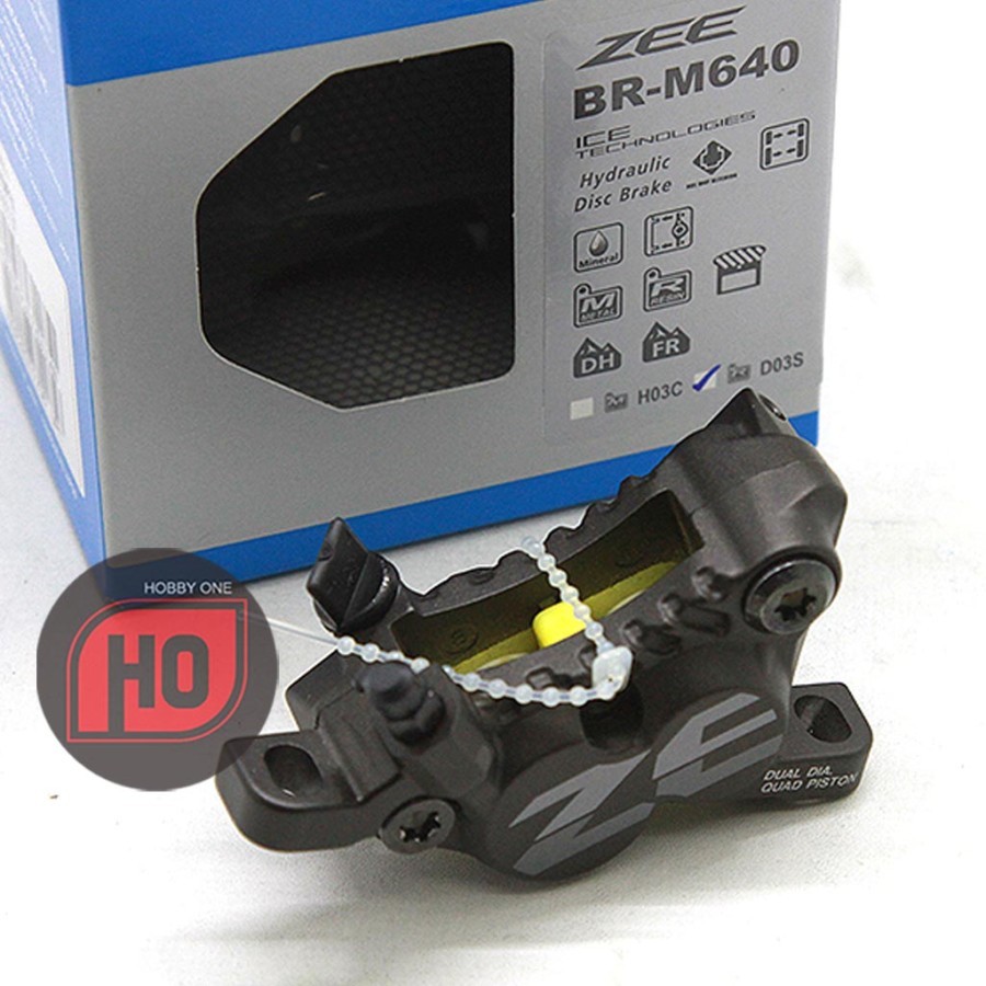 Jual SHIMANO ZEE BR-M640 4 Piston Hydraulic Disc Brake