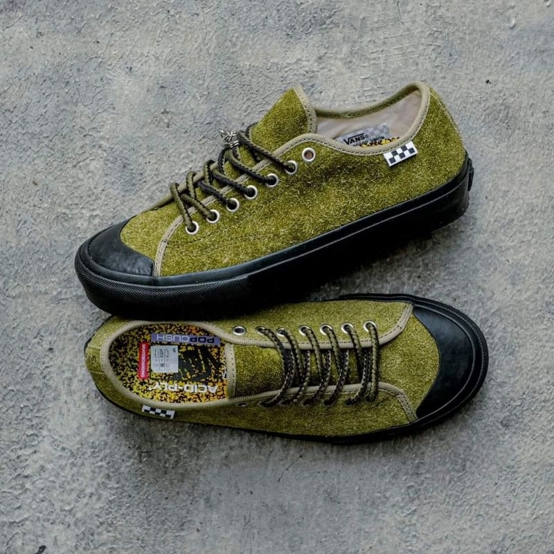 VANS GYM-Q VCU SKATE x QUASI SKATEBOARDS GREEN