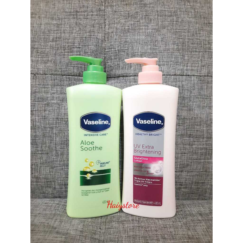 Jual HS // Vaseline Body Lotion 400ml // Vaseline Gluta Glow Lotion