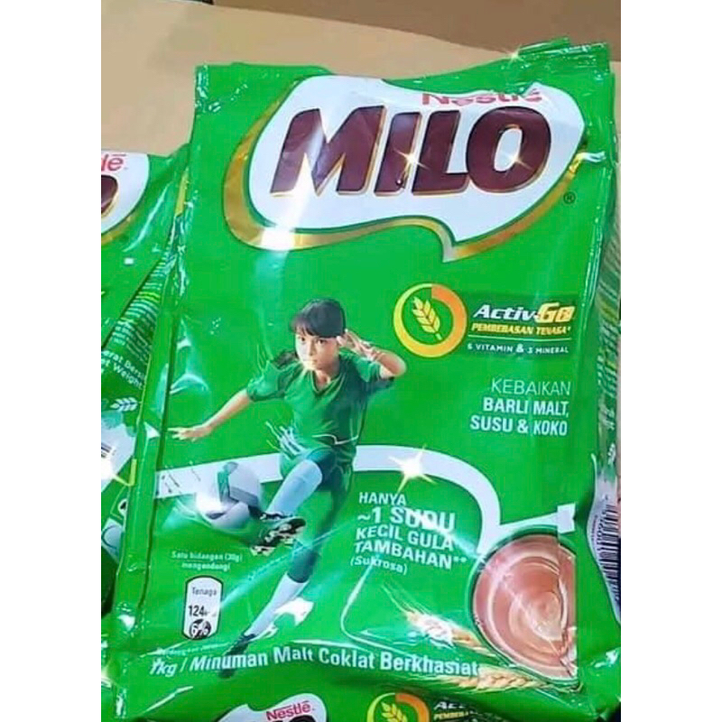 Jual milo malaysia 1kg / milo 1 kg malaysia exp 03/25 | Shopee Indonesia