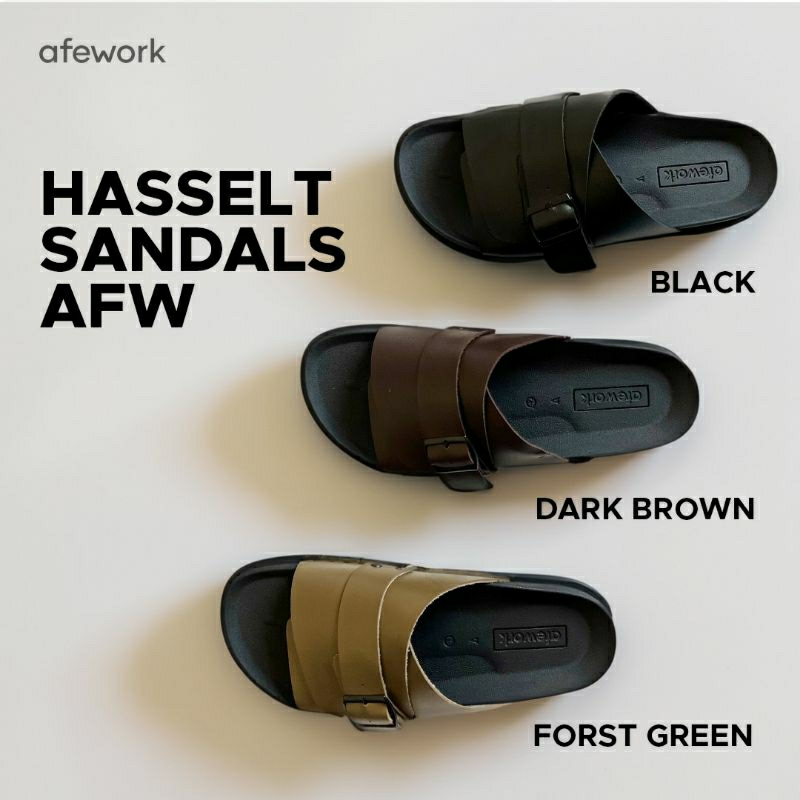 Jual Afework Hasselt Sandals | Shopee Indonesia