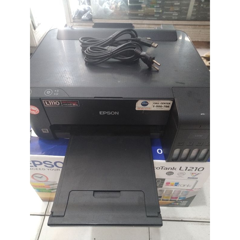 Jual Printer Epson Ecotank L Second Minus Biru Dan Hitam Tidak Keluar Shopee Indonesia