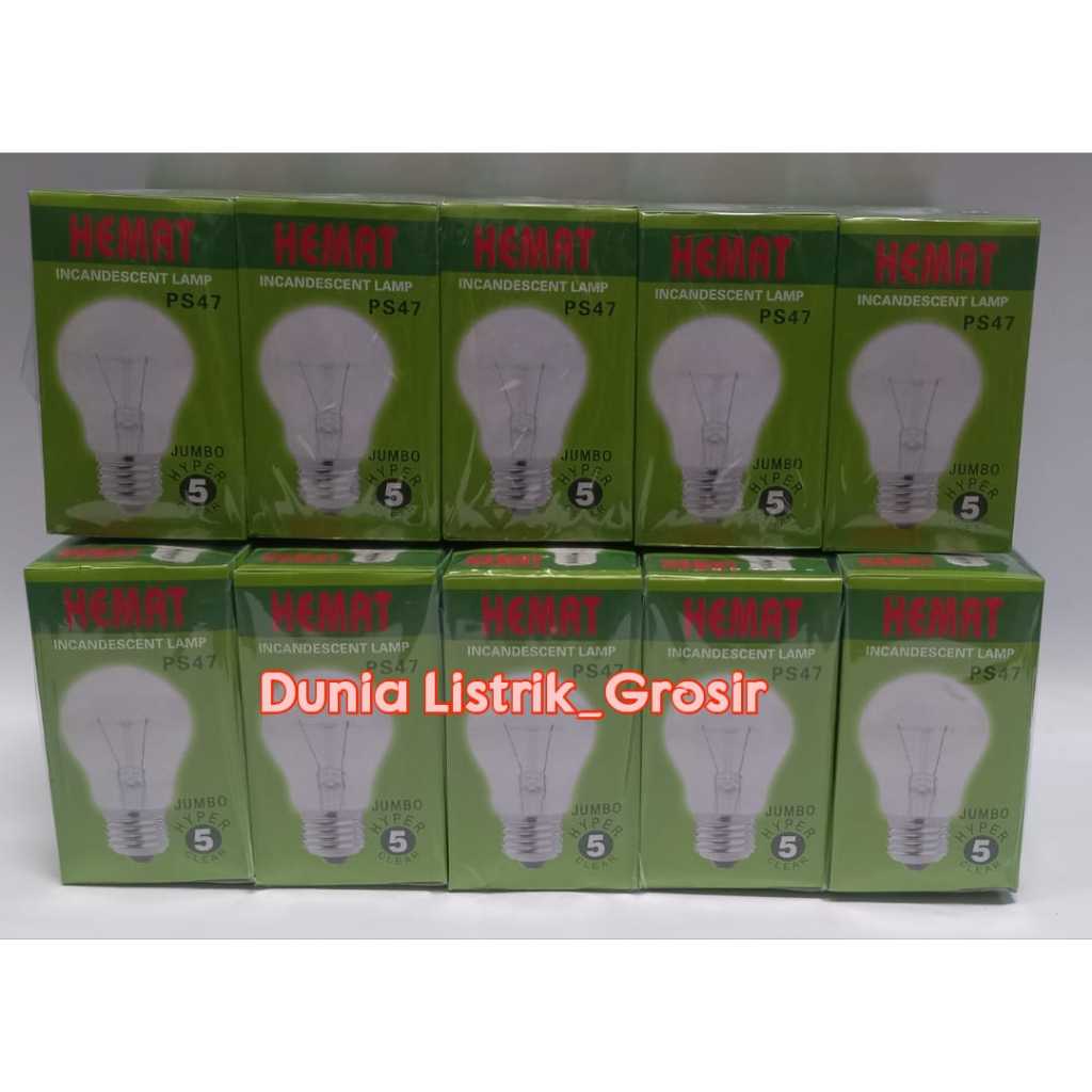 Jual Hot Sale Paket Hemat Pcs Lampu Dop Pijar Hemat Procyon Watt Kuning Bohlam Lampu