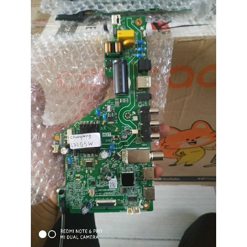 Jual Mb Mainboard Motherboard Mesin Tv Changhong L G W Soket Lebar Soket Kecil