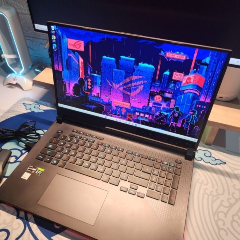 Jual laptop asus ROG STRIX G17-G713RM RTX3060 RYZEN 7 6800H 16 CORES ...