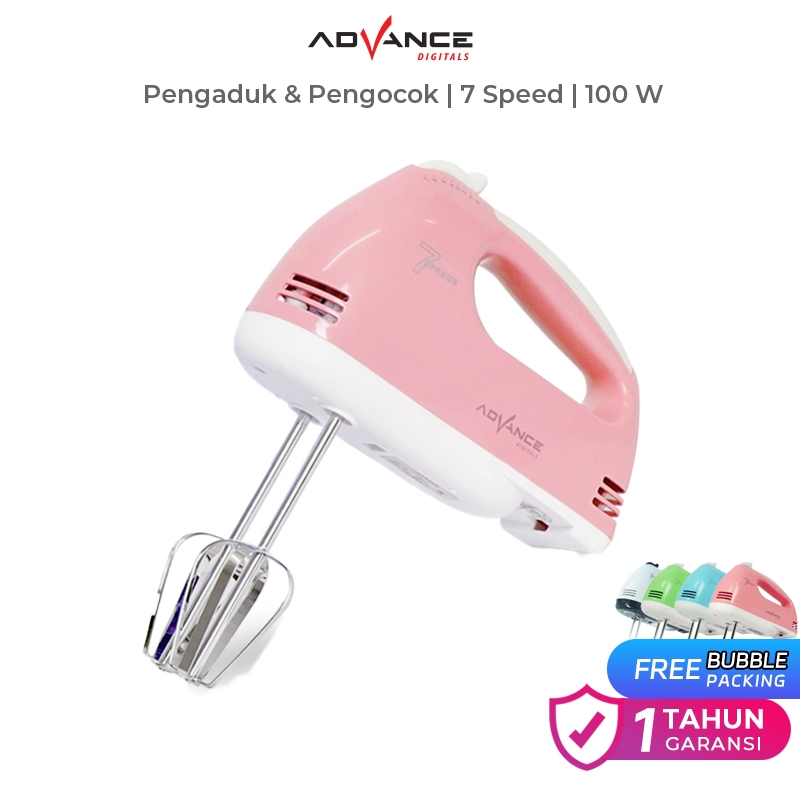 Jual Advance Hand Mixer 7 Speeds 100W MX133 Garansi Resmi Advance 1