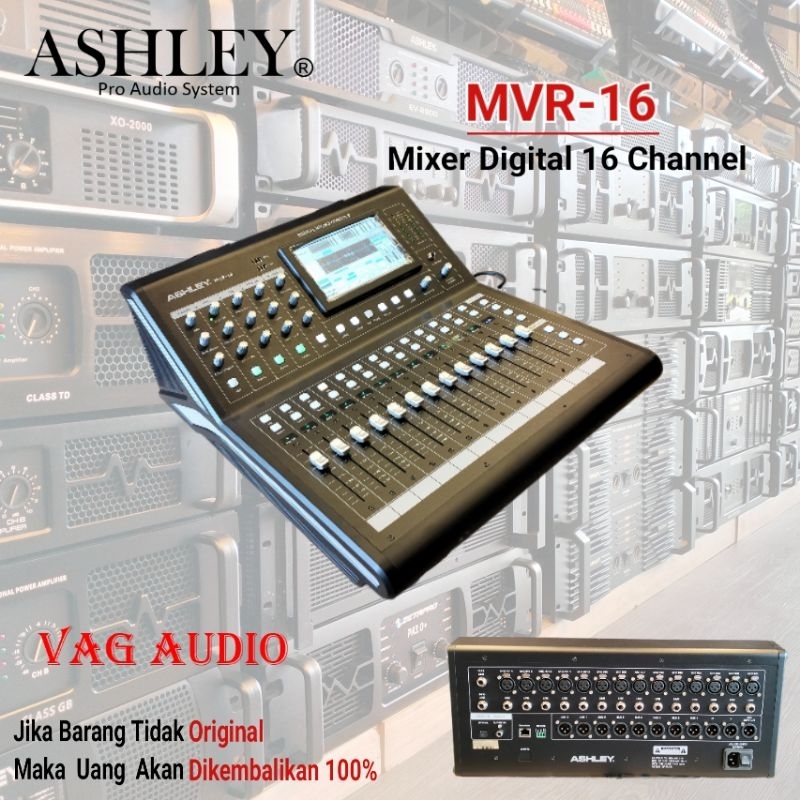 Jual MIXER DIGITAL ASHLEY MVR16 Shopee Indonesia
