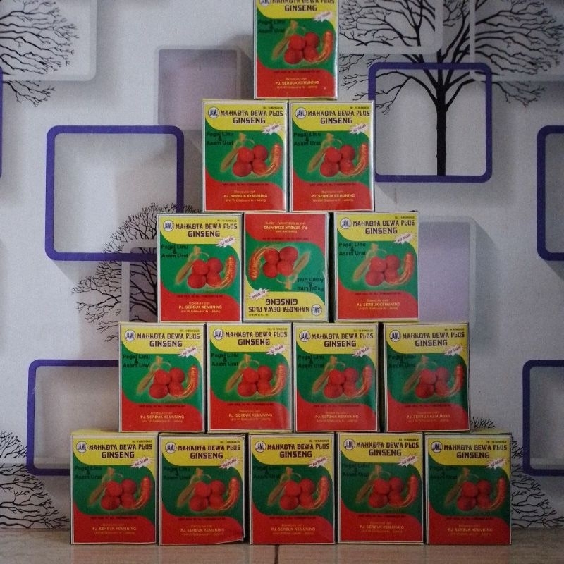 Jual mahkota dewa plus ginseng | Shopee Indonesia