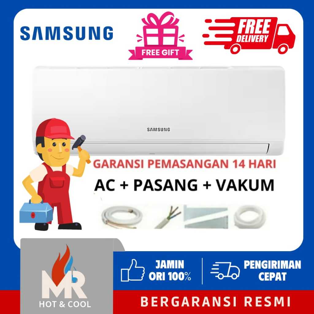 Jual SAMSUNG AC 1 2 PK AR05BGH Standard 0 5 PK 05BGH AR05BGHQASINSE Shopee Indonesia