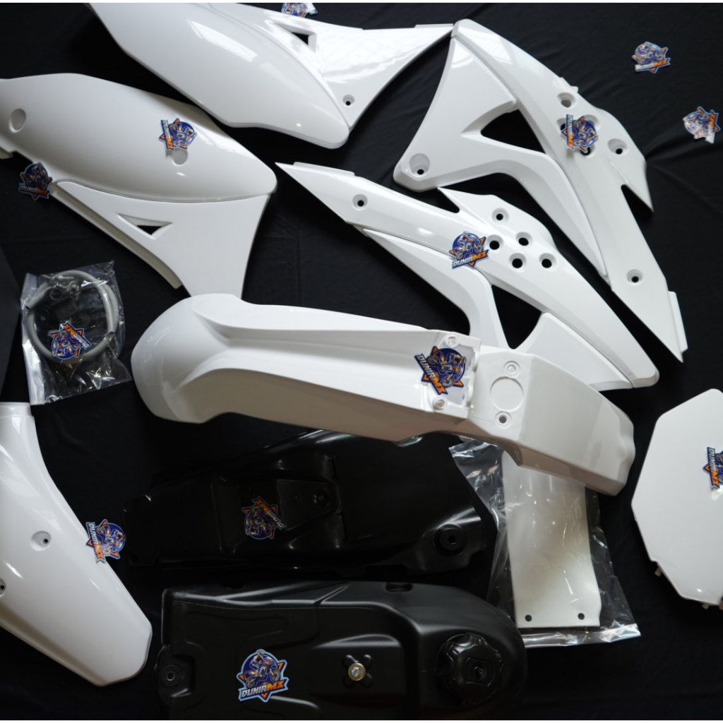 Jual BODYSET GORDON FULL BODY SET KLX 150 GORDON PUTIH FULL TANGKI ...