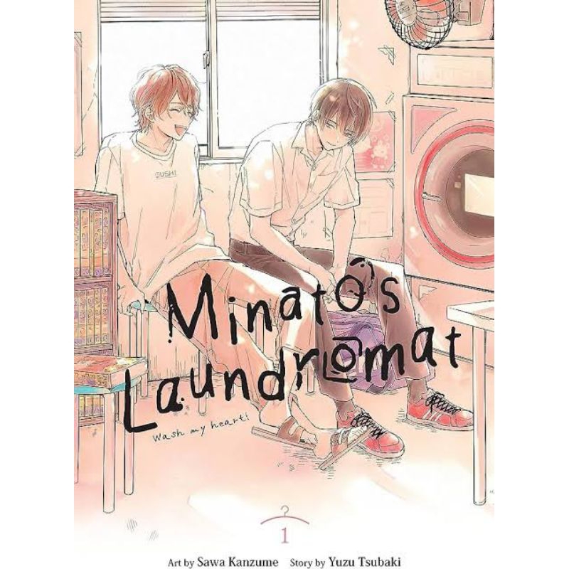 Minato s Laundromat Minato Shouji Coin Laundry manga anthology light novel Yuzu Tsubaki Sawa Kanzume English Japanese PB