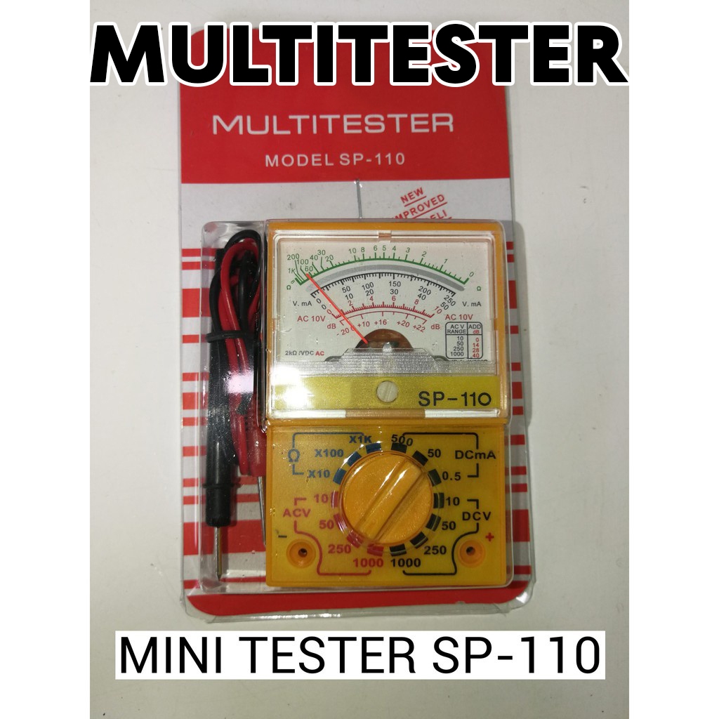 Jual COD Avo Multi Meter Tester Avometer Multitester Multimeter Analog ...