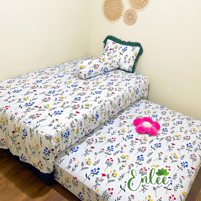 Jual SPREI SORONG RUMBAI DOUBLE BED 100x200 MOTIF TERBARU | Shopee ...