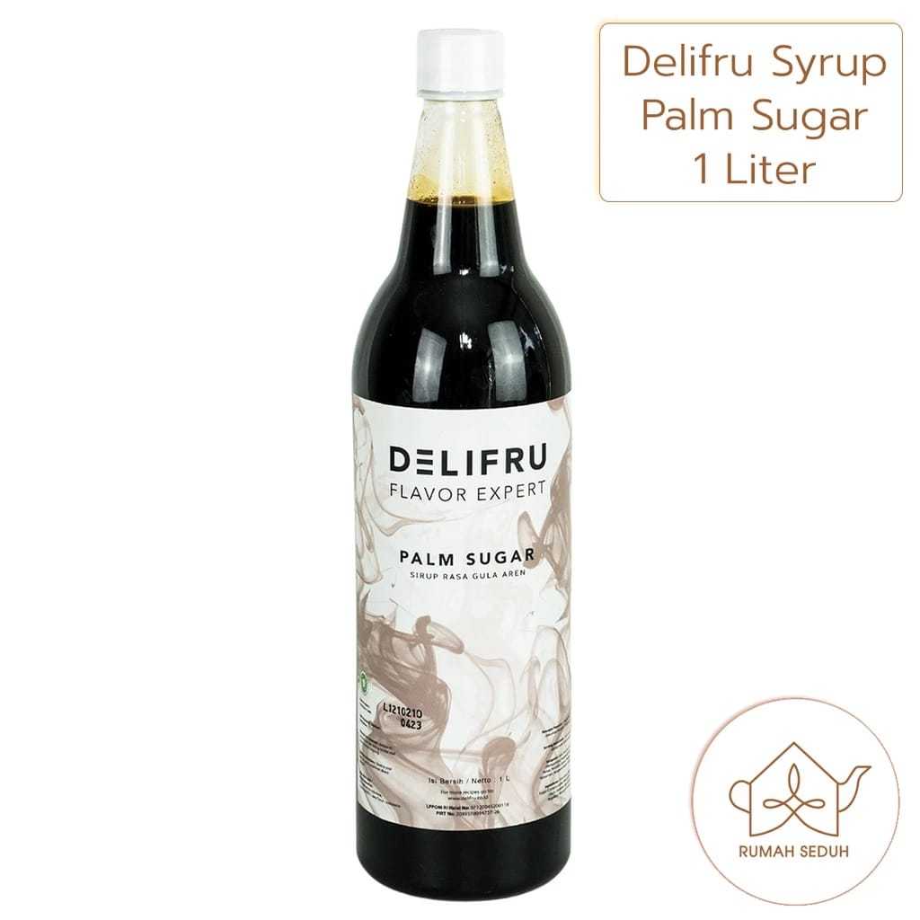 Jual Syrup Delifru Palm Sugar 1000ml Sirup Rasa Gula Aren / Palem