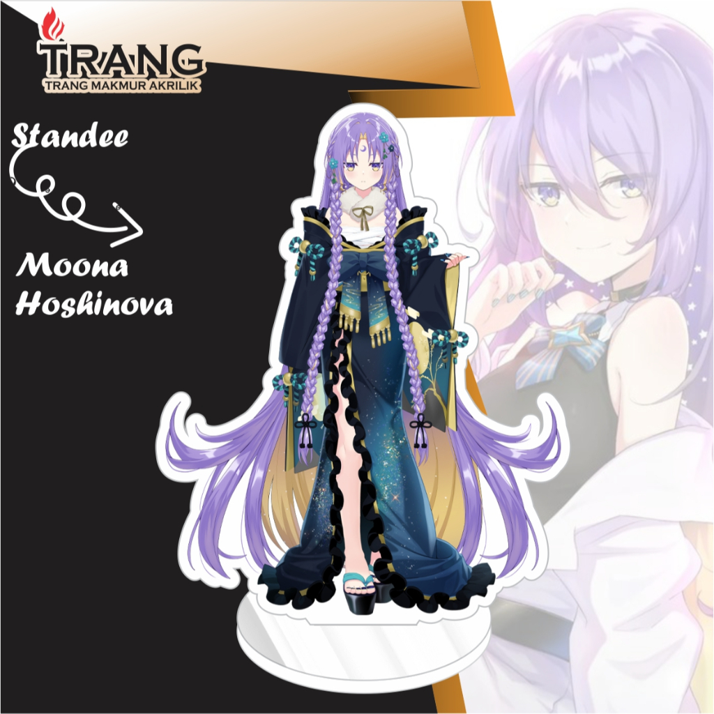 Jual Standee Figure Akrilik Vtuber Hololive Indonesia Anya Iofi Kaela ...