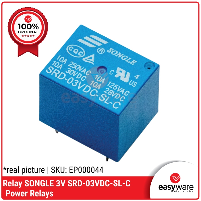 Jual Relay V Pin Songle Srd Vdc Sl C V Dc A Relay Songle