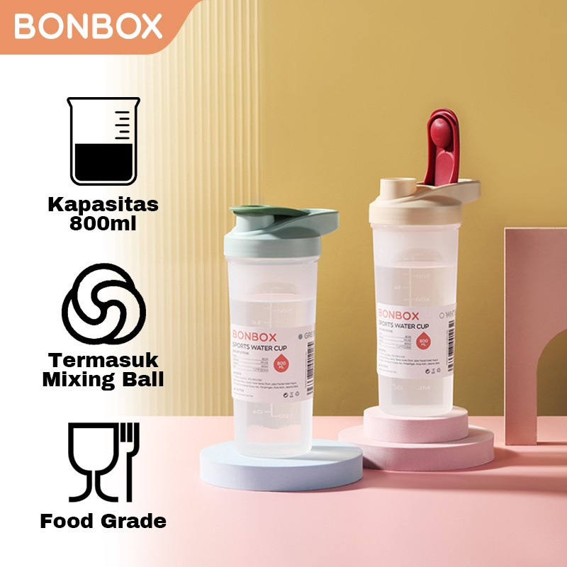 Jual BOTOL MINUM BONBOX TUMBLER BC50 BC 50 Portable Plastik Sport Water ...