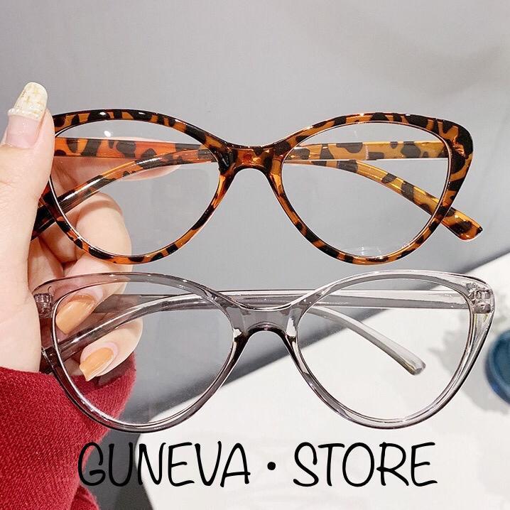 Jual Guneva Store Best Seller Kacamata Minus Frame Wanita 101 Lensa Anti Radiasi Kacamata