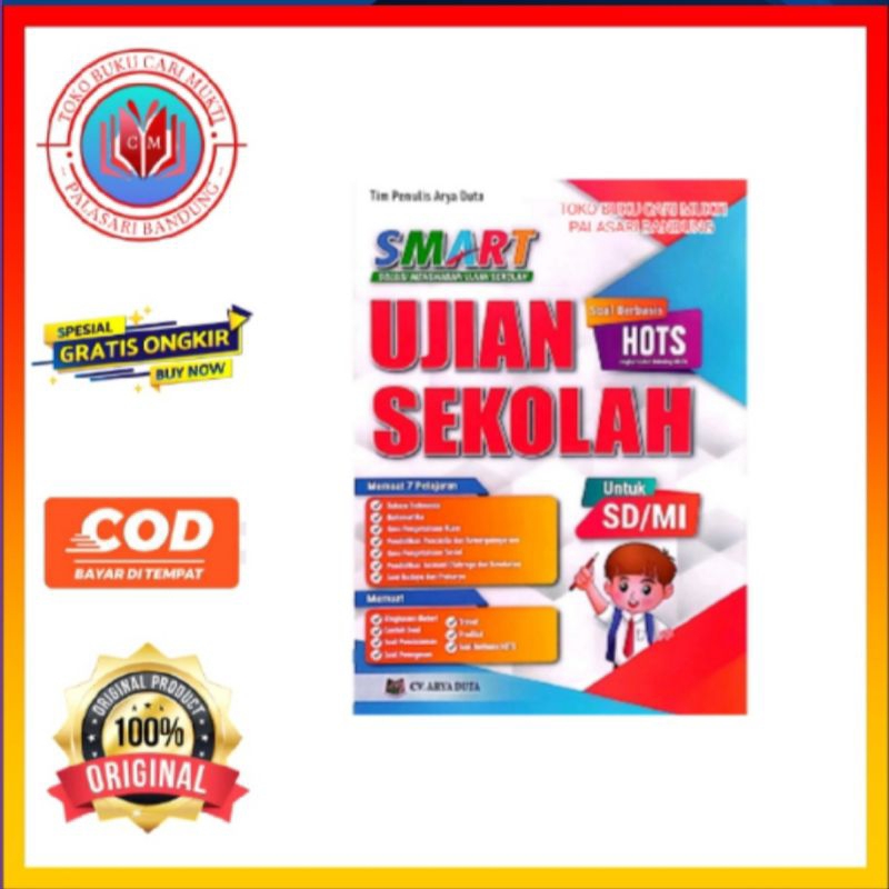 Jual Buku Smart Ujian Sekolah Untuk SD/MI Plus Kunci Jawaban | Shopee ...