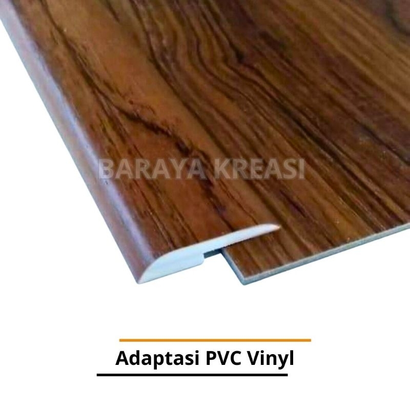 Jual LIST ADAPTASI PVC LANTAI VINYL/SPC/PARKET 2.44CM ADAPTASI SPC