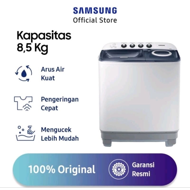 Jual Mesin Cuci Samsung 2 Tabung WT85 | Shopee Indonesia