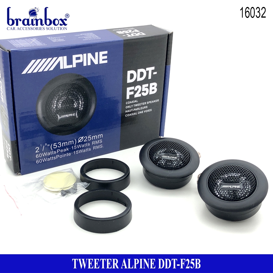 Jual Tweeter Mobil Alpine DDT-F25B Twiter Dome Crossover | Shopee Indonesia