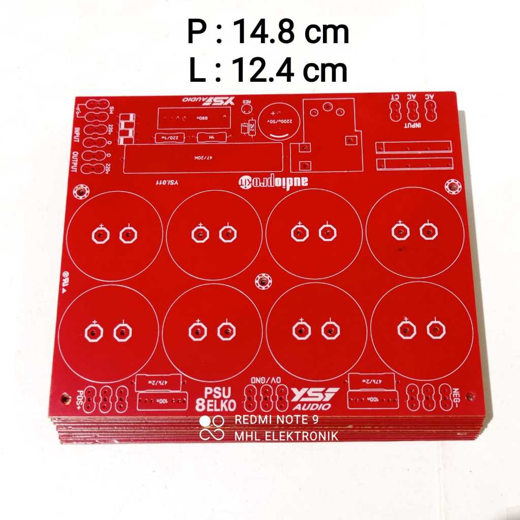 Jual PCB PSU 8 ELCO AUTO SOFSTART PCB 8 ELCO PLUS SOFT START | Shopee