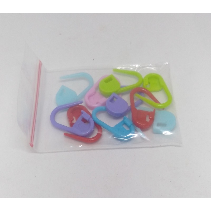 Jual PENITI PLASTIK Penanda Rajutan - Locking Stitch Marker warna ...