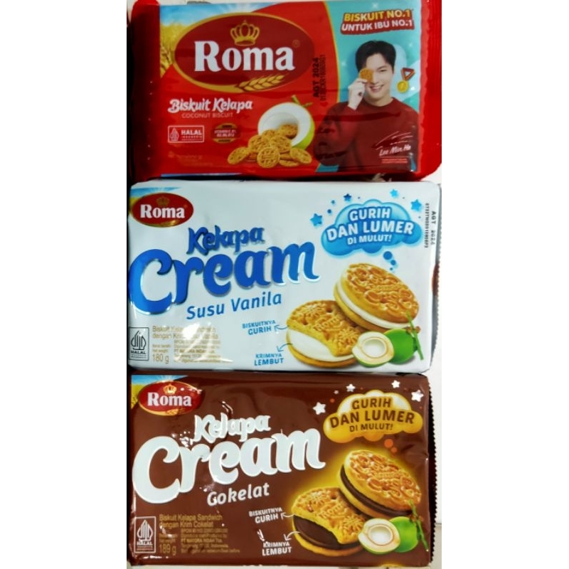 Jual Roma kelapa ORI Roma kelapa Cream Roma sandwichi | Shopee Indonesia