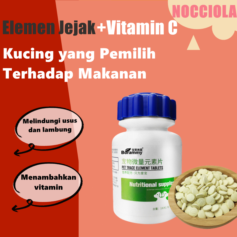 Jual Vitamin Kucing/vitamin kucing nafsu makan/Borammy Pet Vitamin ...