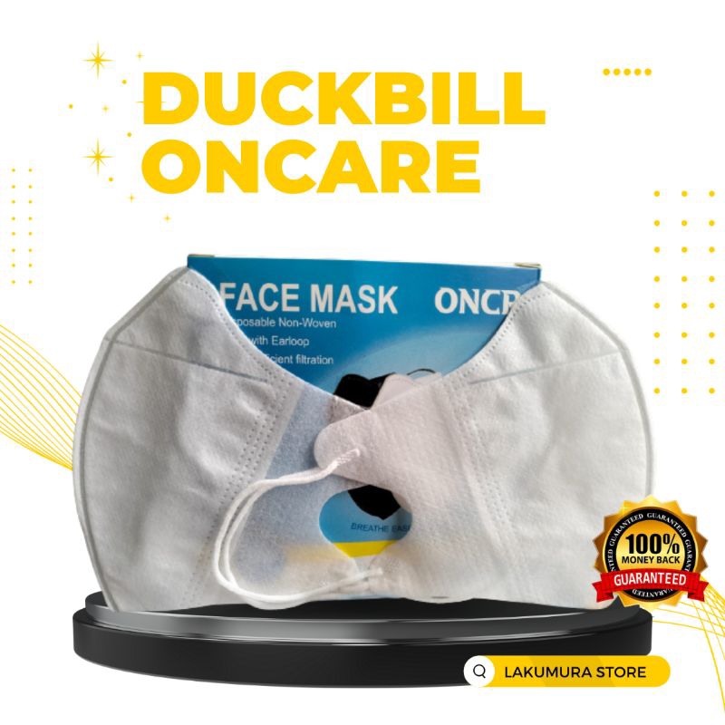 Jual MASKER DUCKBILL FACE MASK 3 PLY DISPOSABLE FACE MASK ISI 50 PCS ...