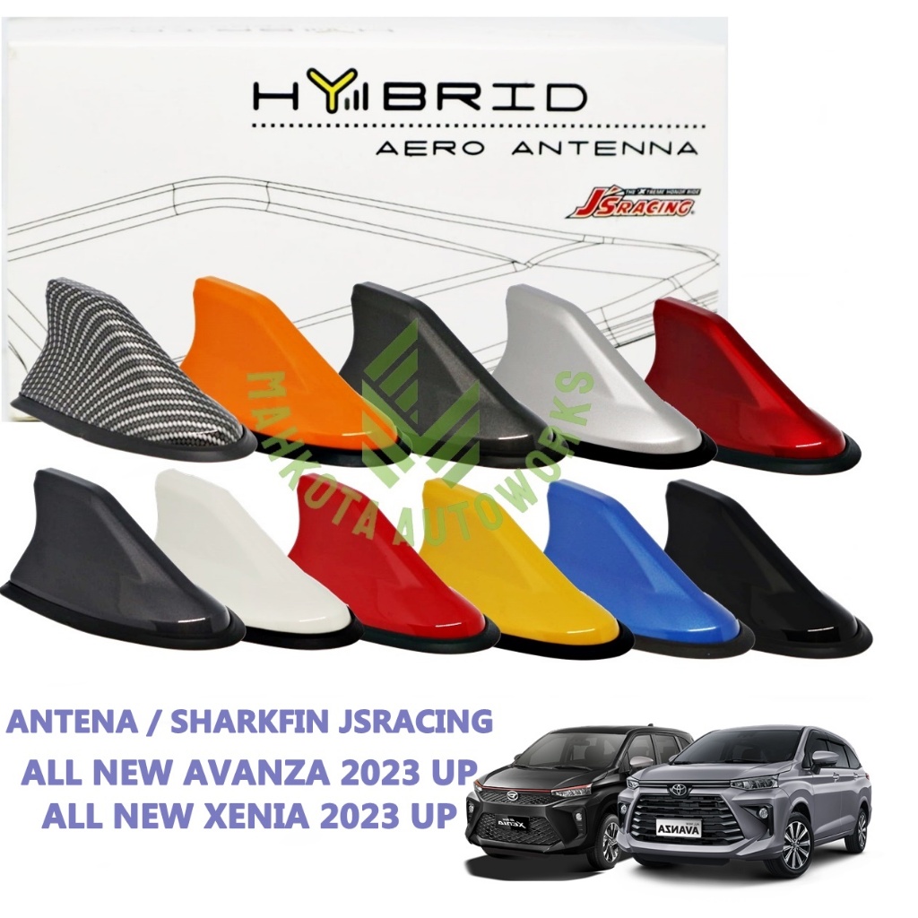 Jual Antena Sirip Hiu Shark Fin Hybrid Mobil All New Avanza Xenia